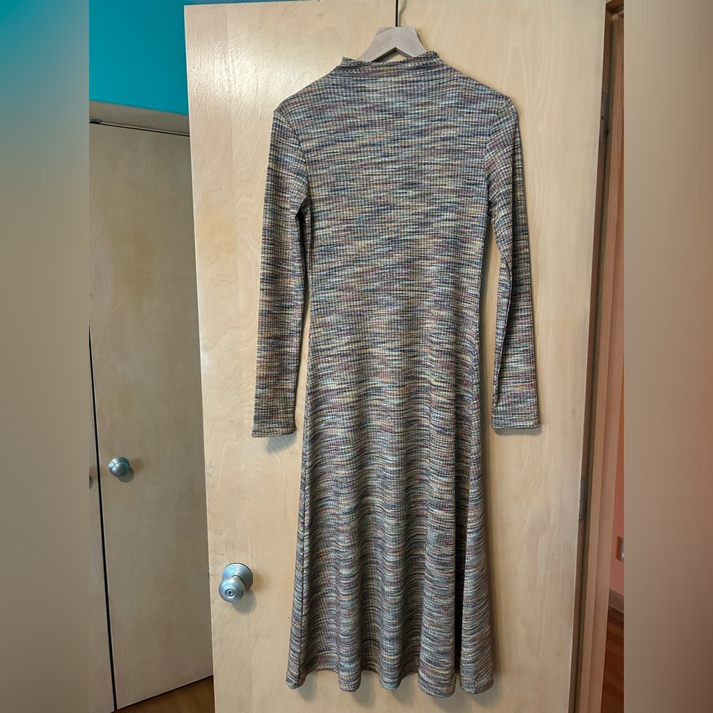 Multicolor Samsoe long sleeve dress size small